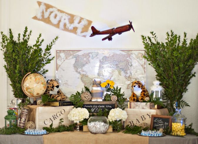 Ideas y servicios en Baby Shower Pequeños Viajeros