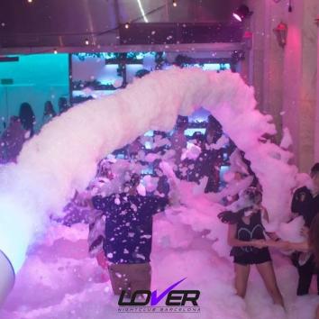 Fiesta de espuma