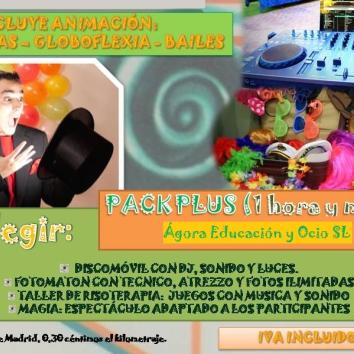 Pack plus: Animación + extra