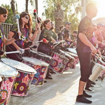 Batucada 6 músicos para eventos