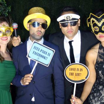 Aro de fotos para eventos