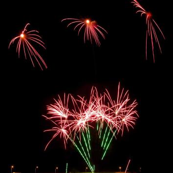 Fuegos artificiales - 3 minutos