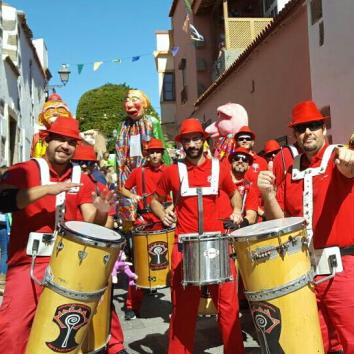Batucada de 13 músicos para eventos