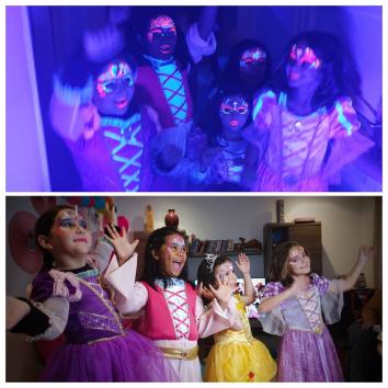 Pintacaras Infantil con 2 monitores