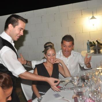 Magia de cerca para eventos