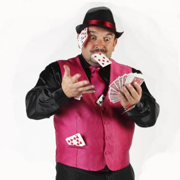 Magia de cerca para eventos