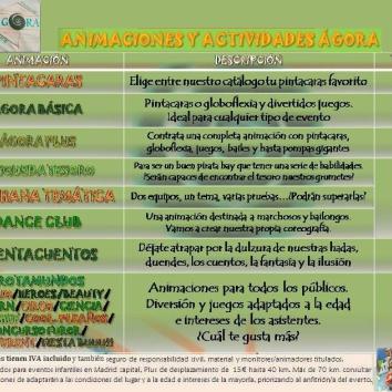 Animación para fiestas infantiles
