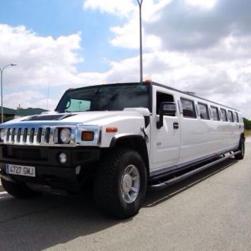 Limusina Hummer Blanca