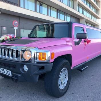 Limusina Hummer H3 Rosa