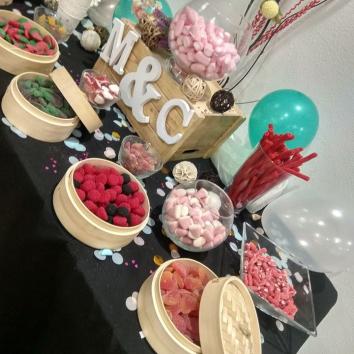 Candy bar - mesa merienda