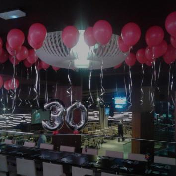 Decoracion con Globos para fiestas de cumpleaños