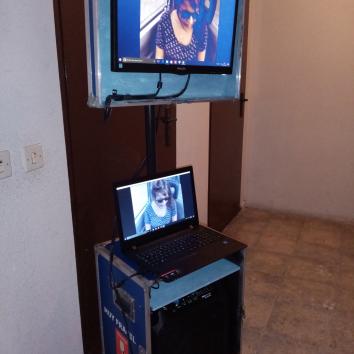 Minidisco infantil con karaoke 