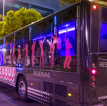 Limobus Negro 50 plazas