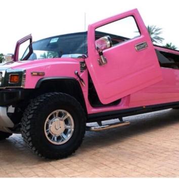 Limusina Hummer Rosa 8 plazas