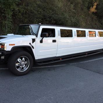 Limusina Hummer Blanca 8 plazas