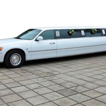 Limusina Lincoln Blanca Servicio de Boda express