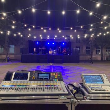 Alquiler de equipos de sonido y luces para Conciertos