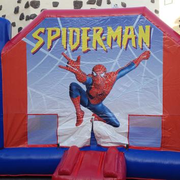 Castillo Hinchable Spiderman (Terrestre)