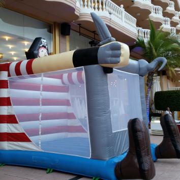 Castillo Hinchable Pirata (Terrestre)