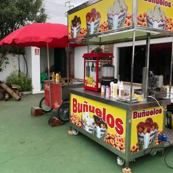 Puesto de buñuelos