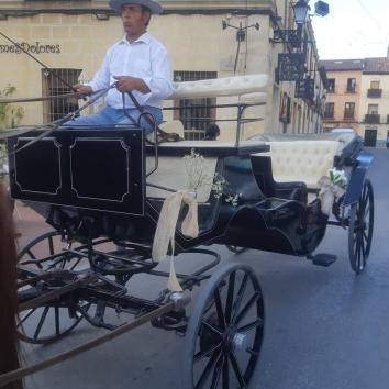 Carruaje para bodas 