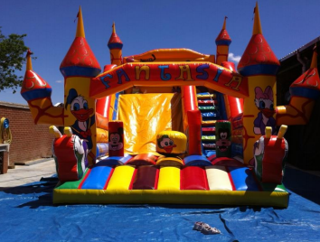 Castillo Hinchable Tobogán Donald