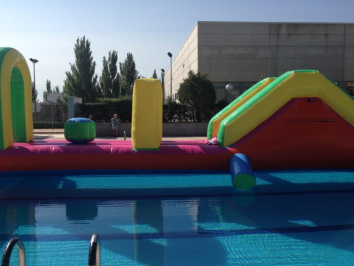 Pasarela acuática para piscinas