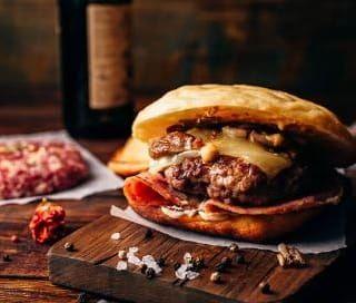Hamburguesa la + riojana