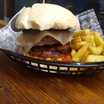 Hamburguesa pantaloneta vegetal