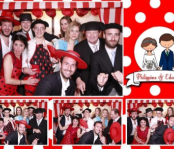 Photocall Caseta feria para Fotomatón