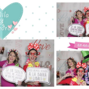 Photocall personalizado para Fotomatón 2x2 alta calidad