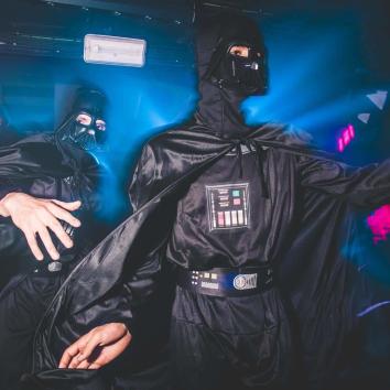 Traje Darth vader con animador 