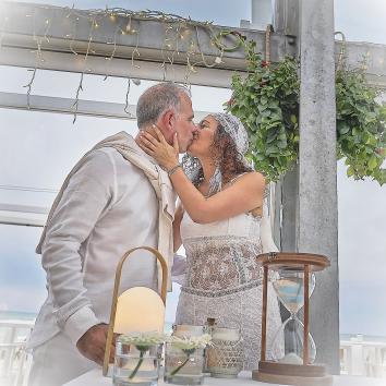 Ceremonia y fotos con invitados