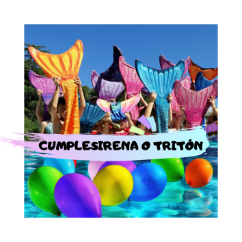 CUMPLEAÑOS SIRENA O TRITÓN