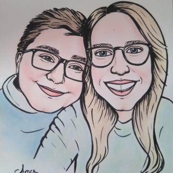 Caricatura por encargo