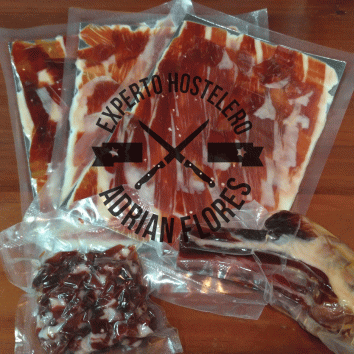 Servicio de corte y envasado de jamón hasta 8kg