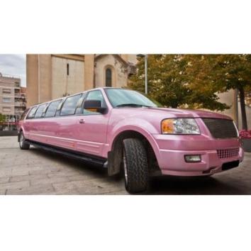 Limusina Hummer Rosa 8 personas