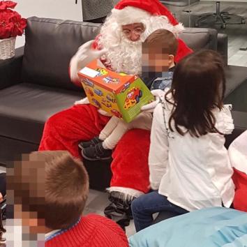 Papá Noel llega a Madrid