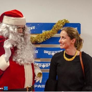 VISITA DEL PAPÁ NOEL MÁS REALISTA