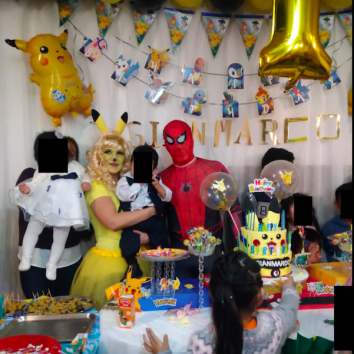 Visita sorpresa a domicilio de su personaje favorito