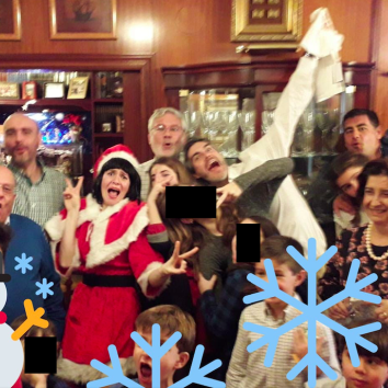 Visitas de Mamá y Papá Noel