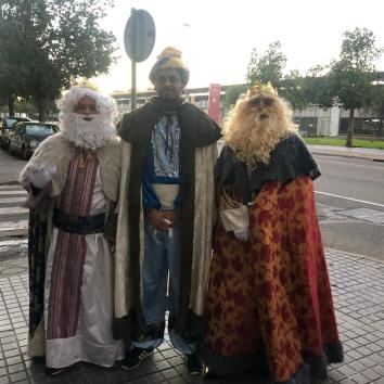 Visita de un Rey Mago 