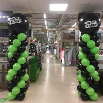 Columna de globos
