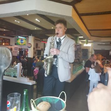 Saxofonista para eventos