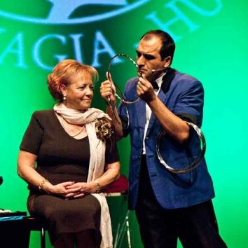 Magia familiar de salón para eventos