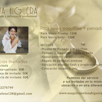 Pack maquillaje y Peinado