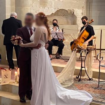 Música para bodas, dueto de cello y violín