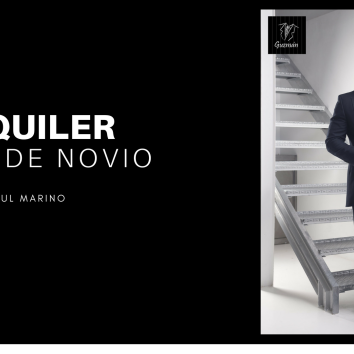 Trajes de novio en alquiler 