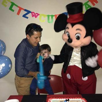 Animación infantil con cabezudos