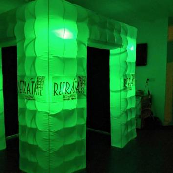 Fotomaton Cabina Hinchable LED XXL